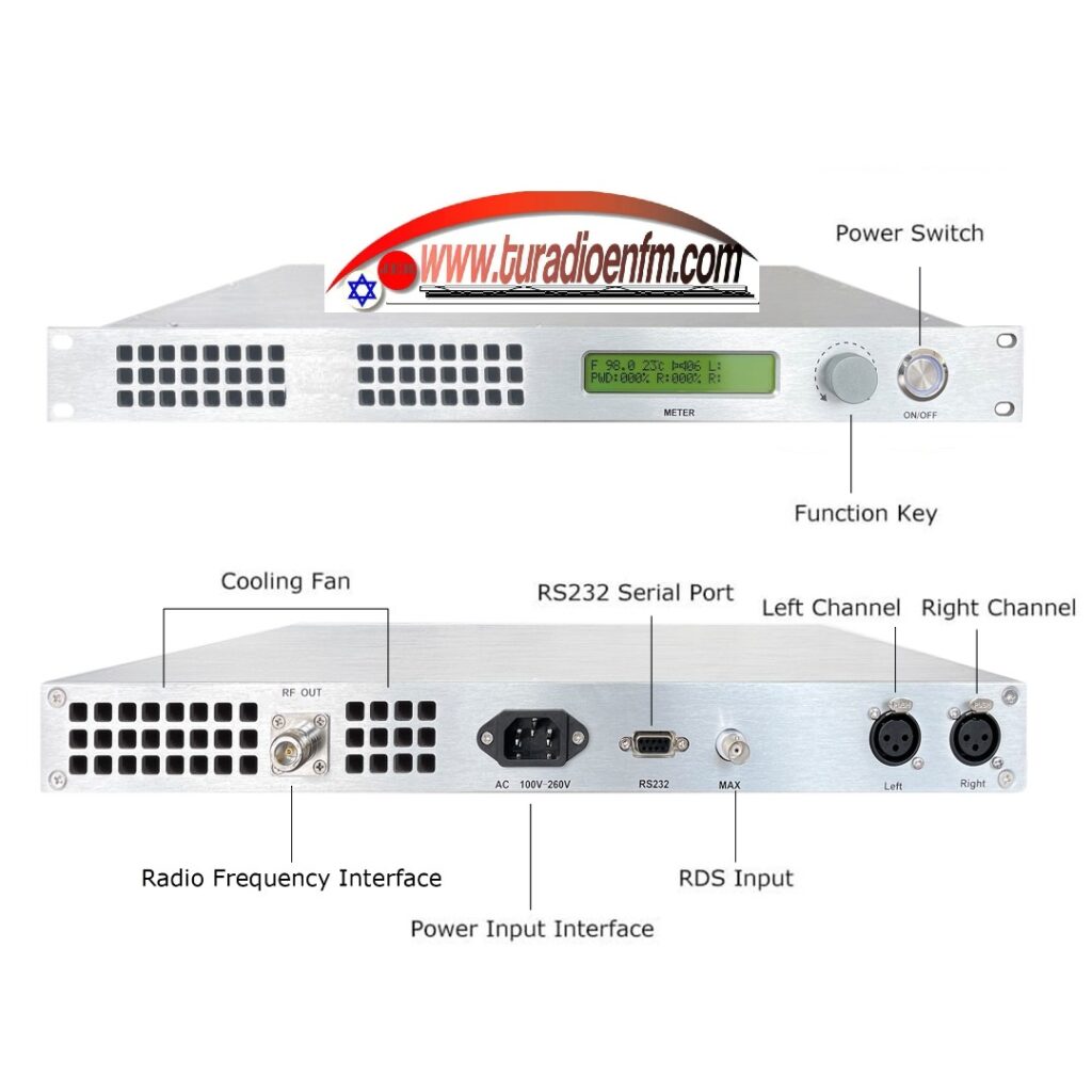 TRANSMISOR FM 50 WATTS